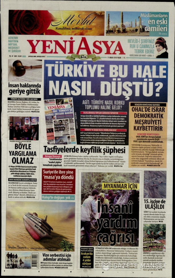 Foto - İşte patlama sonrası gazete manşetleri!
