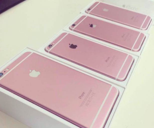 Foto - İşte pembe iPhone 6s