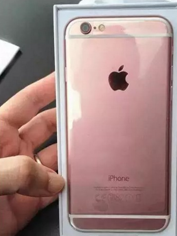 Foto - İşte pembe iPhone 6s