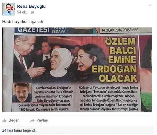 Foto - İşte 'Reis' filminde Erdoğan'ı oynayacak isim