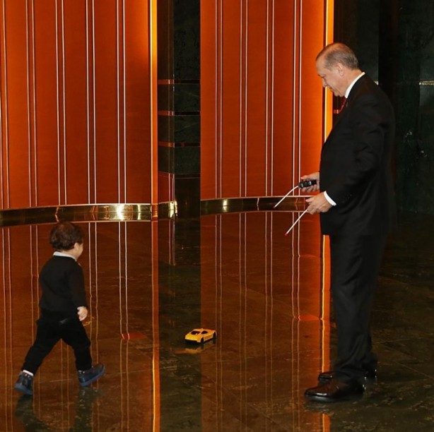 Foto - İşte samimi anlarıyla Başkan Erdoğan!