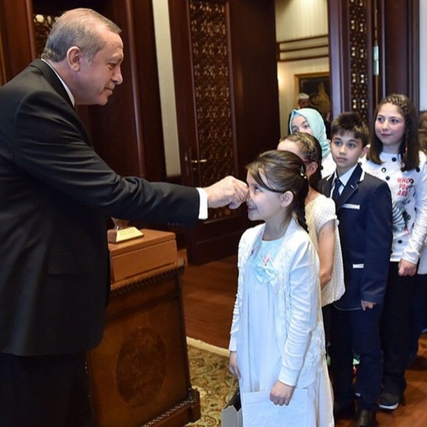 Foto - İşte samimi anlarıyla Başkan Erdoğan!