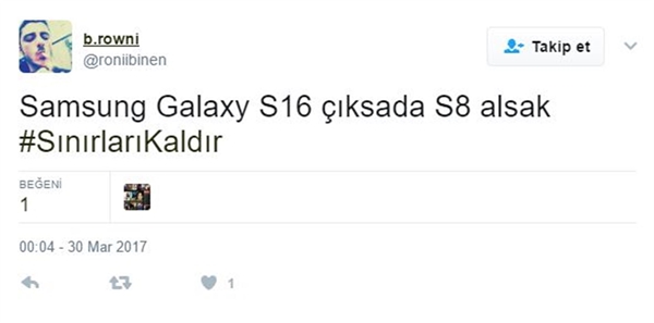 Foto - İşte Samsung S8 için atılan komik tweetler