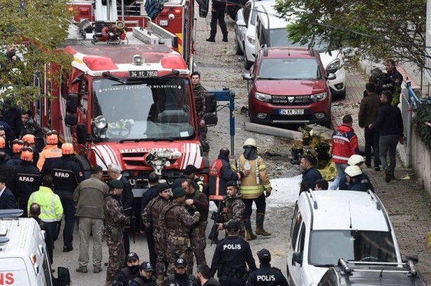 Foto - İşte Sancaktepe'deki helikopter kazasından ilk fotoğraflar...