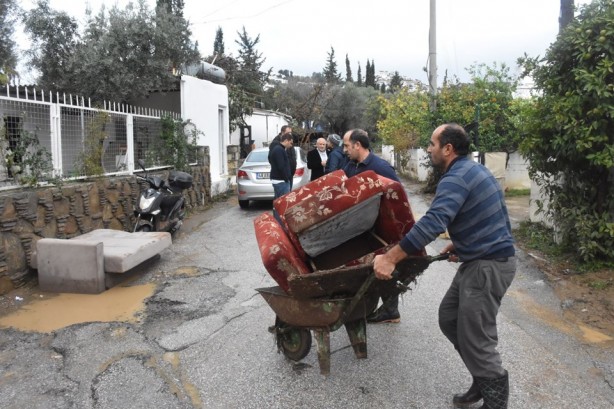 Foto - İşte sel felaketi sonrasında Bodrum!