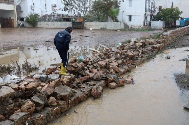 Foto - İşte sel felaketi sonrasında Bodrum!