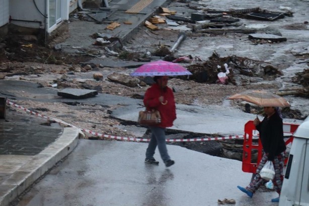 Foto - İşte sel felaketi sonrasında Bodrum!