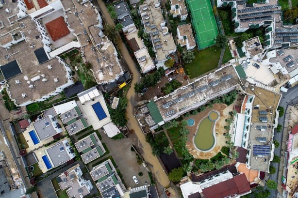 Foto - İşte sel felaketi sonrasında Bodrum!