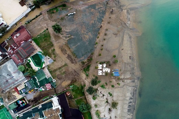Foto - İşte sel felaketi sonrasında Bodrum!
