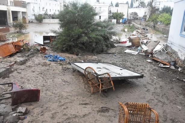 Foto - İşte sel felaketi sonrasında Bodrum!