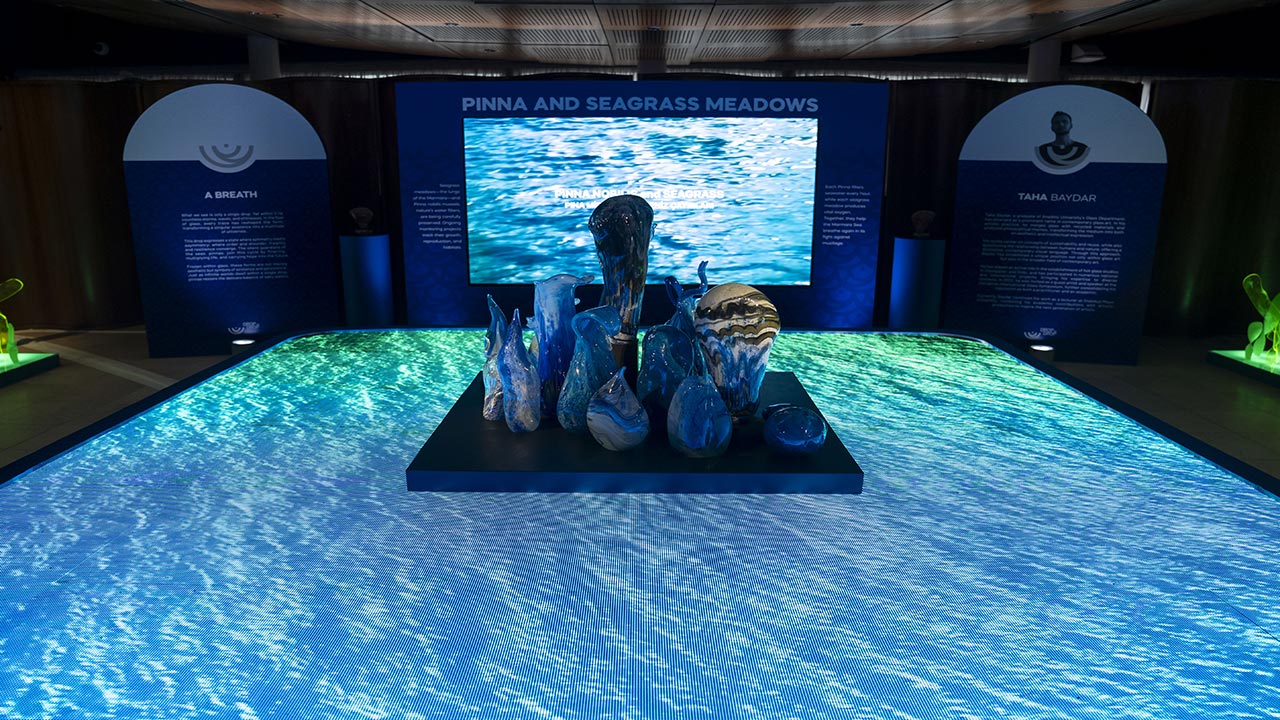 İşte sergiden görüntüler! Emine Erdoğan’dan "sıfır atık mavi-damla damla" paylaşımı