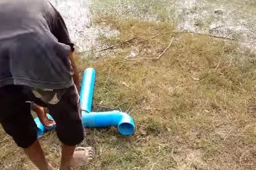  İşte sıra dışı balık tutma yöntemi