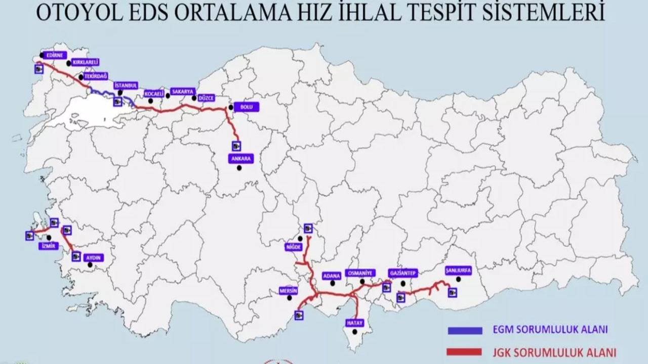 Foto - İşte tartışılan radarların gizlendiği yerler! Emniyet, yerlerini açıkladı: Binlerce lira ceza yemek istemiyorsanız hemen bakın