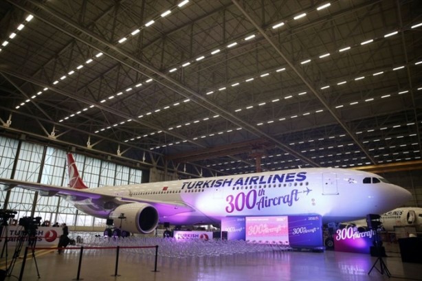 Foto - İşte THY'nin 300'üncü uçağı!