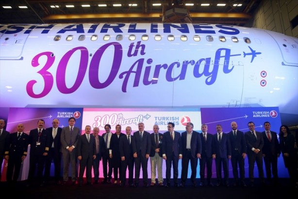 Foto - İşte THY'nin 300'üncü uçağı!