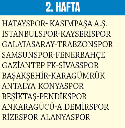 Foto - İşte Trendyol Süper Lig Fikstürü: Hafta hafta maçların programı: Büyük beğeni topladı