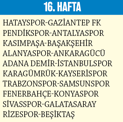 Foto - İşte Trendyol Süper Lig Fikstürü: Hafta hafta maçların programı: Büyük beğeni topladı