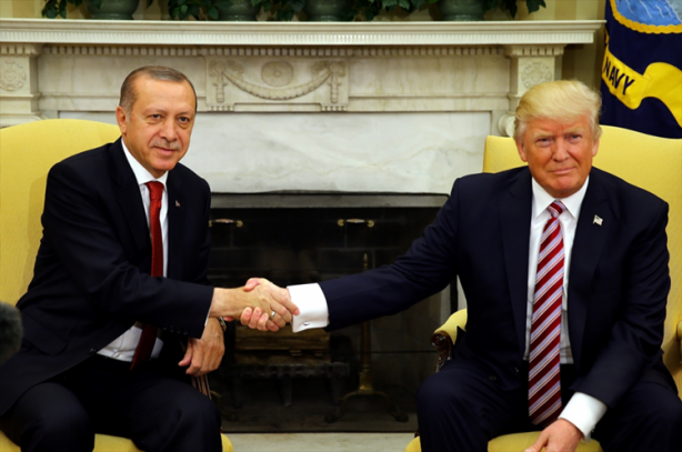 Foto - İşte Trump'ın liderlerle tokalaşma anları