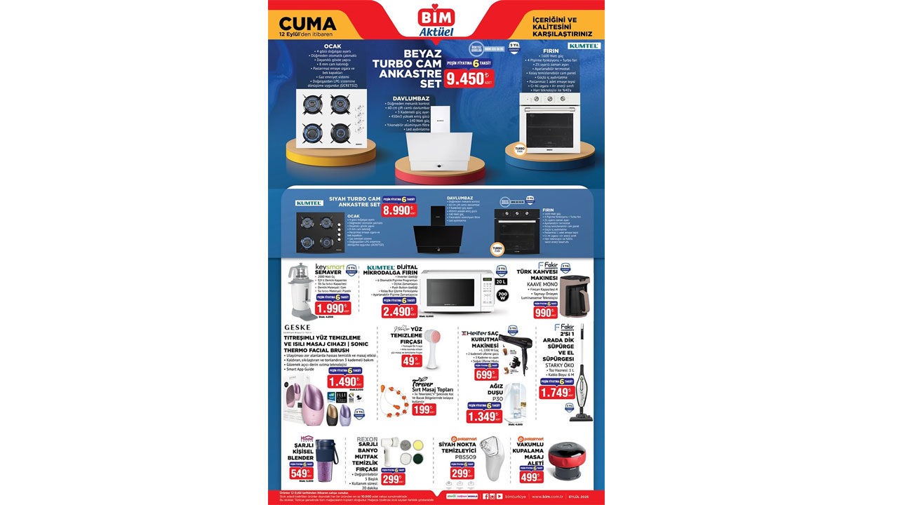 Foto - İşte tüm fırsat ürünleri! 12-16 Eylül 2025 BİM Aktüel İndirim Kataloğu