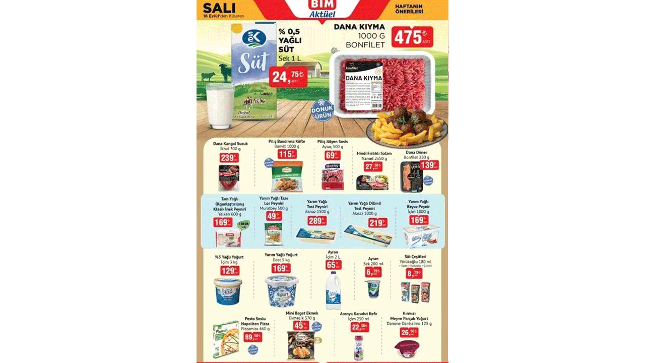 Foto - İşte tüm fırsat ürünleri! 16-19 Eylül 2025 BİM Aktüel İndirim Kataloğu
