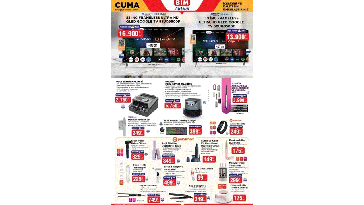 Foto - İşte tüm fırsat ürünleri! 16-19 Eylül 2025 BİM Aktüel İndirim Kataloğu