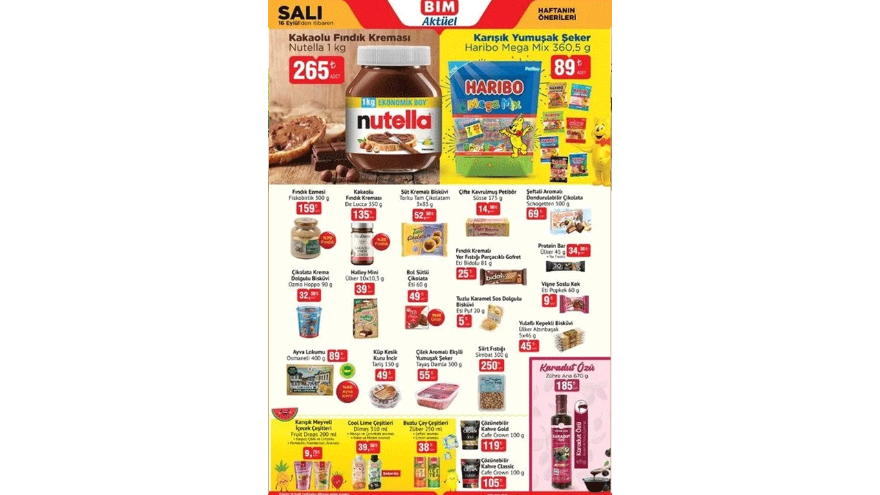 Foto - İşte tüm fırsat ürünleri! 16-19 Eylül 2025 BİM Aktüel İndirim Kataloğu