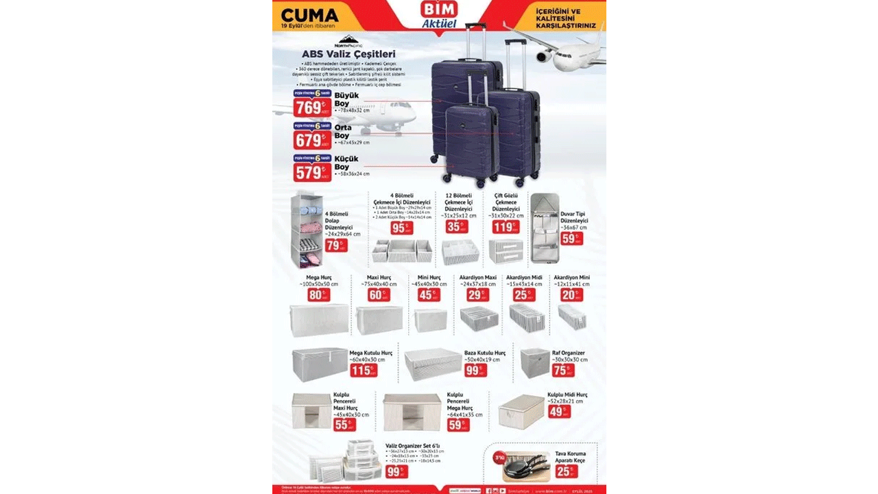 Foto - İşte tüm fırsat ürünleri! 16-19 Eylül 2025 BİM Aktüel İndirim Kataloğu
