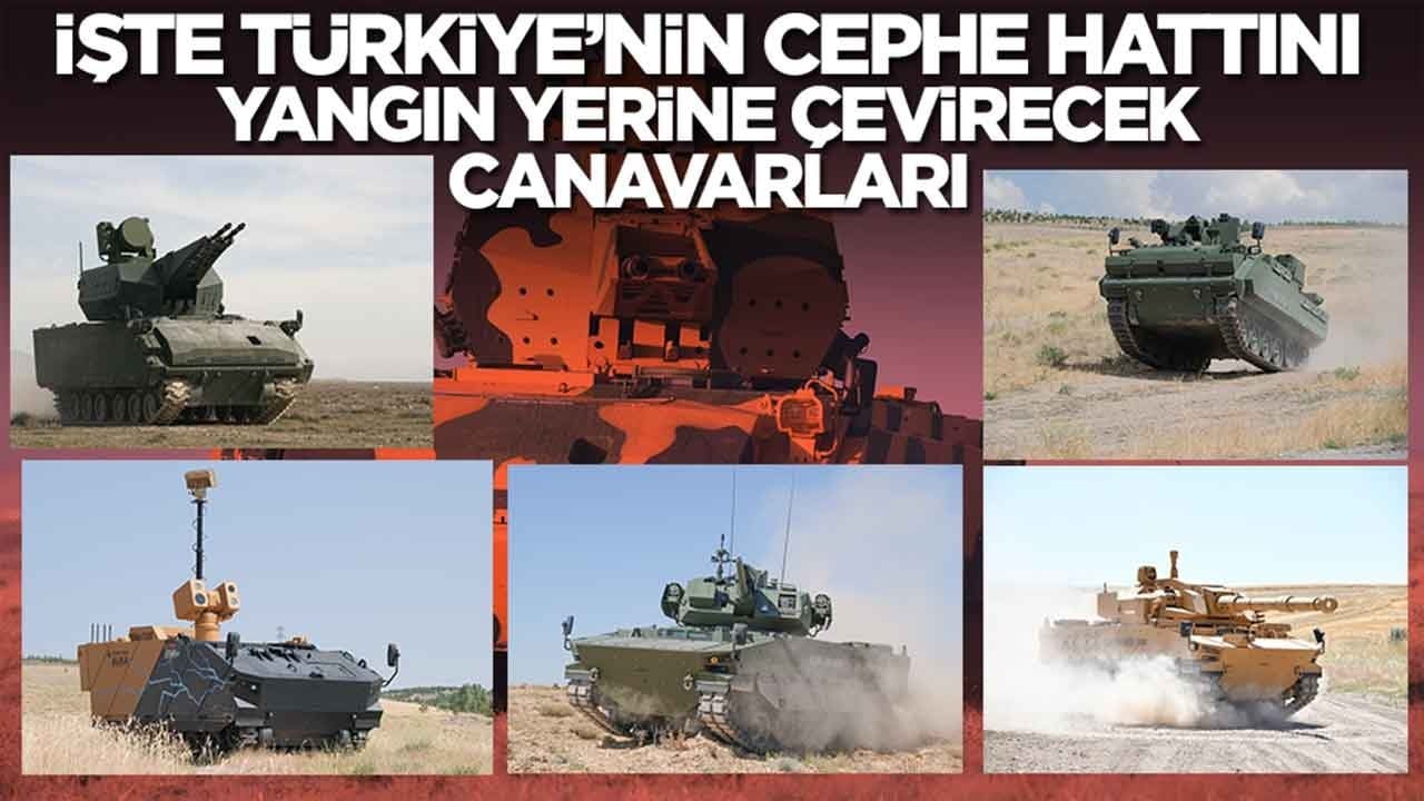 7 ülke sessiz sedasız aldı: İşte Türkiye'nin cephe hattını yangın yerini çevirecek canavarları