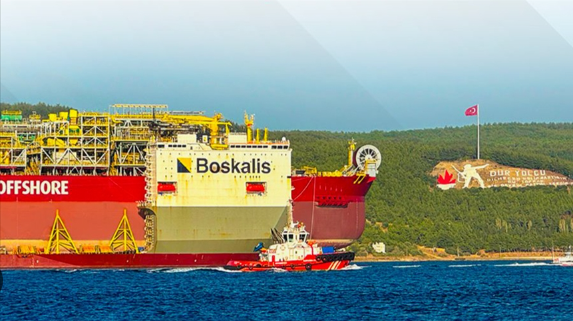 Foto - İşte Türkiye'nin doğalgaz canavarı!