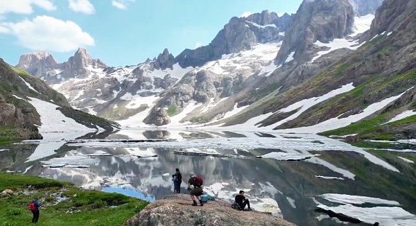 Foto - İşte Türkiye'nin en büyük buzul gölü