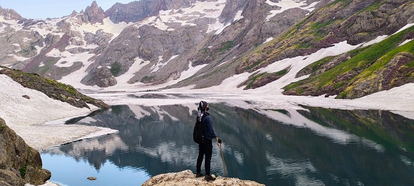 Foto - İşte Türkiye'nin en büyük buzul gölü