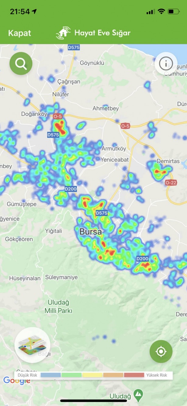 Foto - İşte Türkiye'nin güncel koronavirüs yoğunluk haritası! Kısıtlamalar işe yaradı mı?