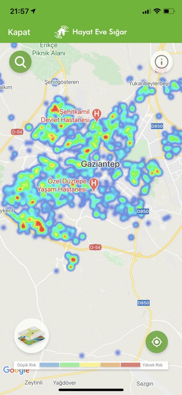 Foto - İşte Türkiye'nin güncel koronavirüs yoğunluk haritası! Kısıtlamalar işe yaradı mı?