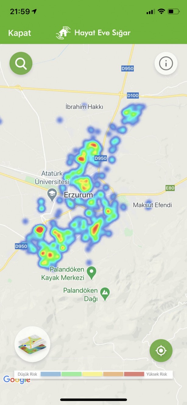 Foto - İşte Türkiye'nin güncel koronavirüs yoğunluk haritası! Kısıtlamalar işe yaradı mı?