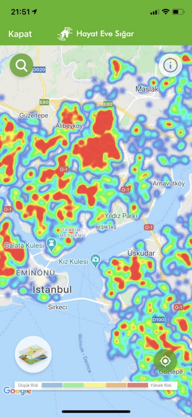 Foto - İşte Türkiye'nin güncel koronavirüs yoğunluk haritası! Kısıtlamalar işe yaradı mı?