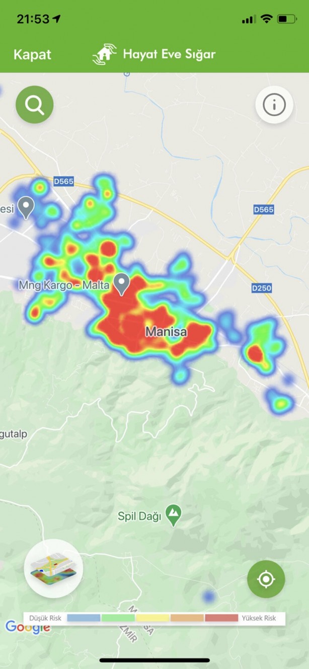 Foto - İşte Türkiye'nin güncel koronavirüs yoğunluk haritası! Kısıtlamalar işe yaradı mı?