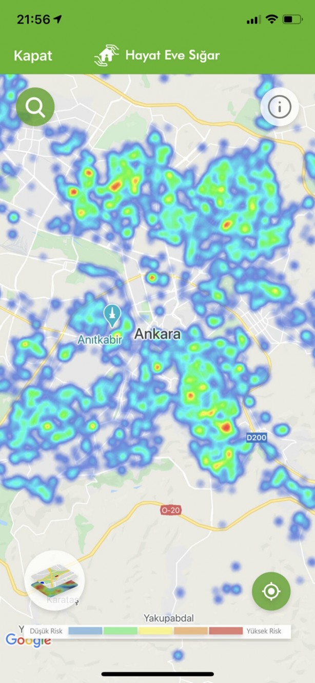 Foto - İşte Türkiye'nin güncel koronavirüs yoğunluk haritası! Kısıtlamalar işe yaradı mı?