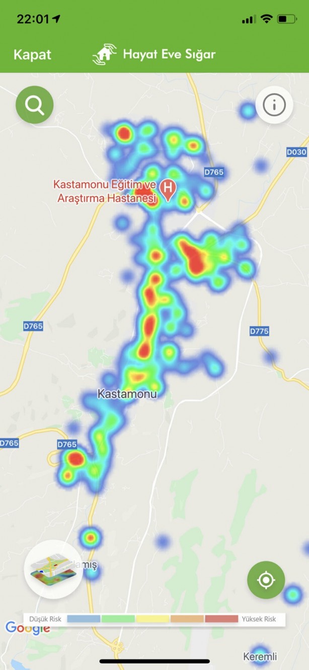 Foto - İşte Türkiye'nin güncel koronavirüs yoğunluk haritası! Kısıtlamalar işe yaradı mı?