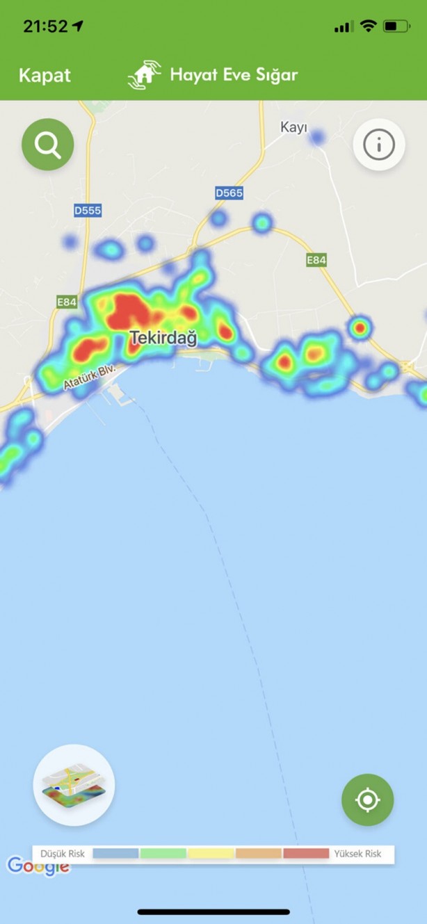 Foto - İşte Türkiye'nin güncel koronavirüs yoğunluk haritası! Kısıtlamalar işe yaradı mı?