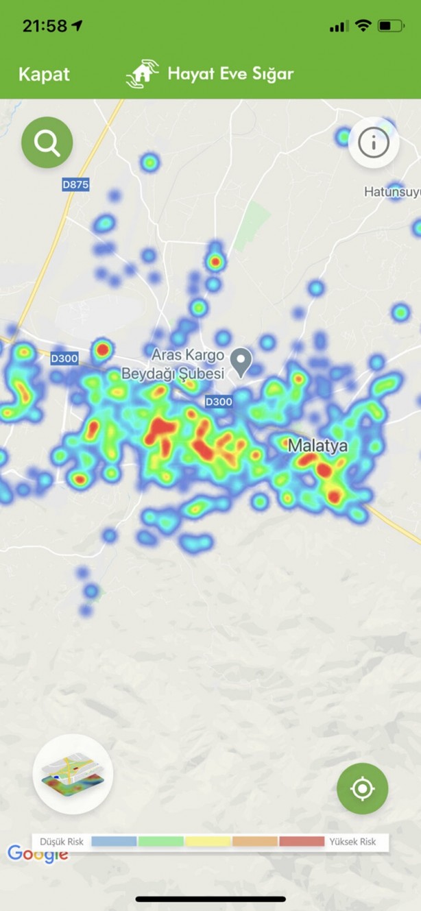Foto - İşte Türkiye'nin güncel koronavirüs yoğunluk haritası! Kısıtlamalar işe yaradı mı?