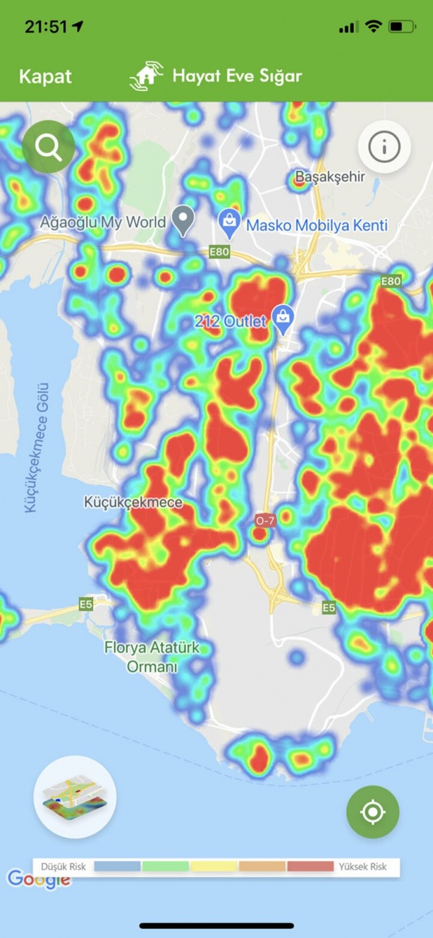 Foto - İşte Türkiye'nin güncel koronavirüs yoğunluk haritası! Kısıtlamalar işe yaradı mı?