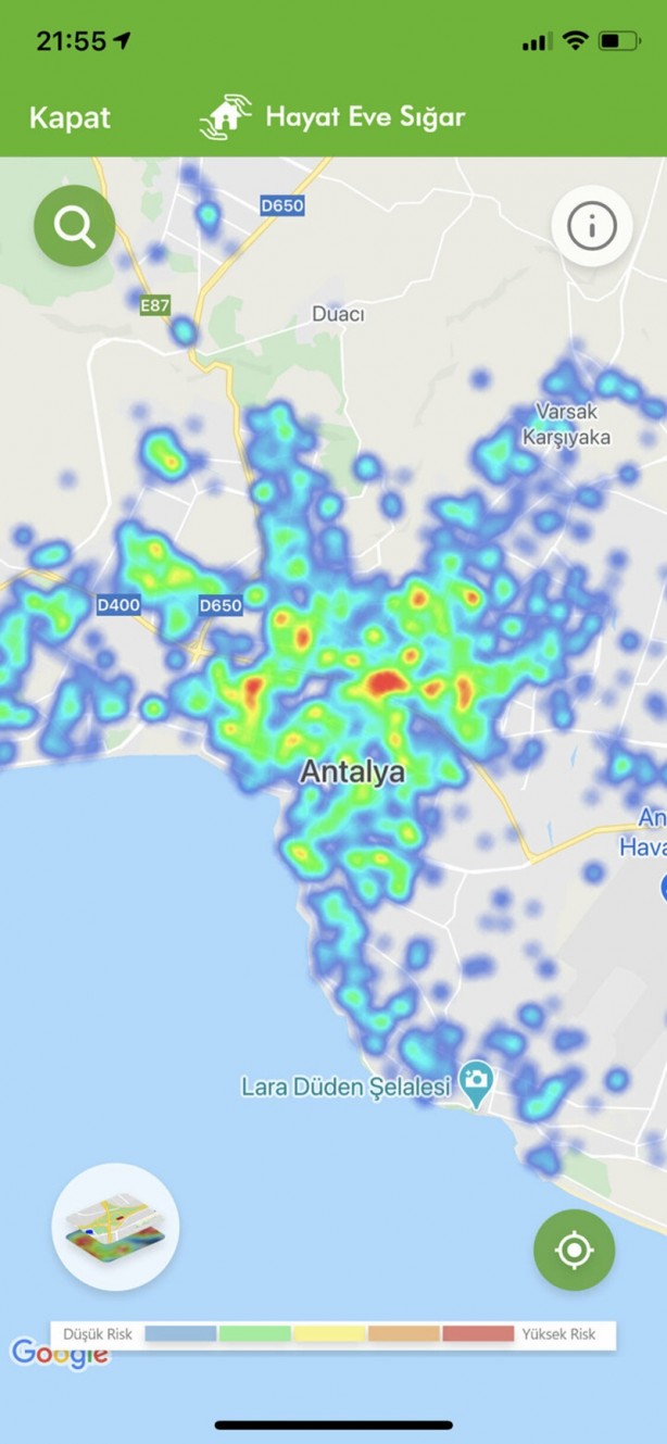 Foto - İşte Türkiye'nin güncel koronavirüs yoğunluk haritası! Kısıtlamalar işe yaradı mı?