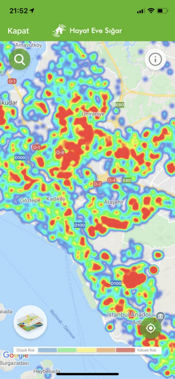 Foto - İşte Türkiye'nin güncel koronavirüs yoğunluk haritası! Kısıtlamalar işe yaradı mı?