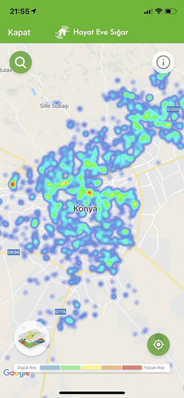 Foto - İşte Türkiye'nin güncel koronavirüs yoğunluk haritası! Kısıtlamalar işe yaradı mı?