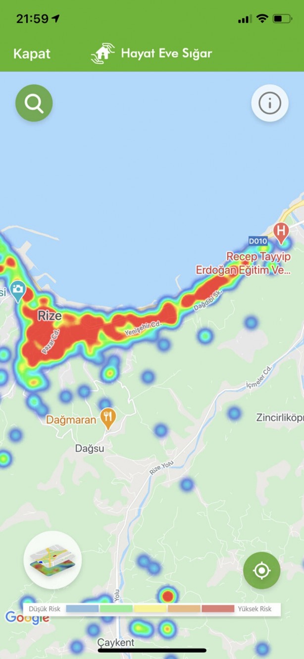 Foto - İşte Türkiye'nin güncel koronavirüs yoğunluk haritası! Kısıtlamalar işe yaradı mı?