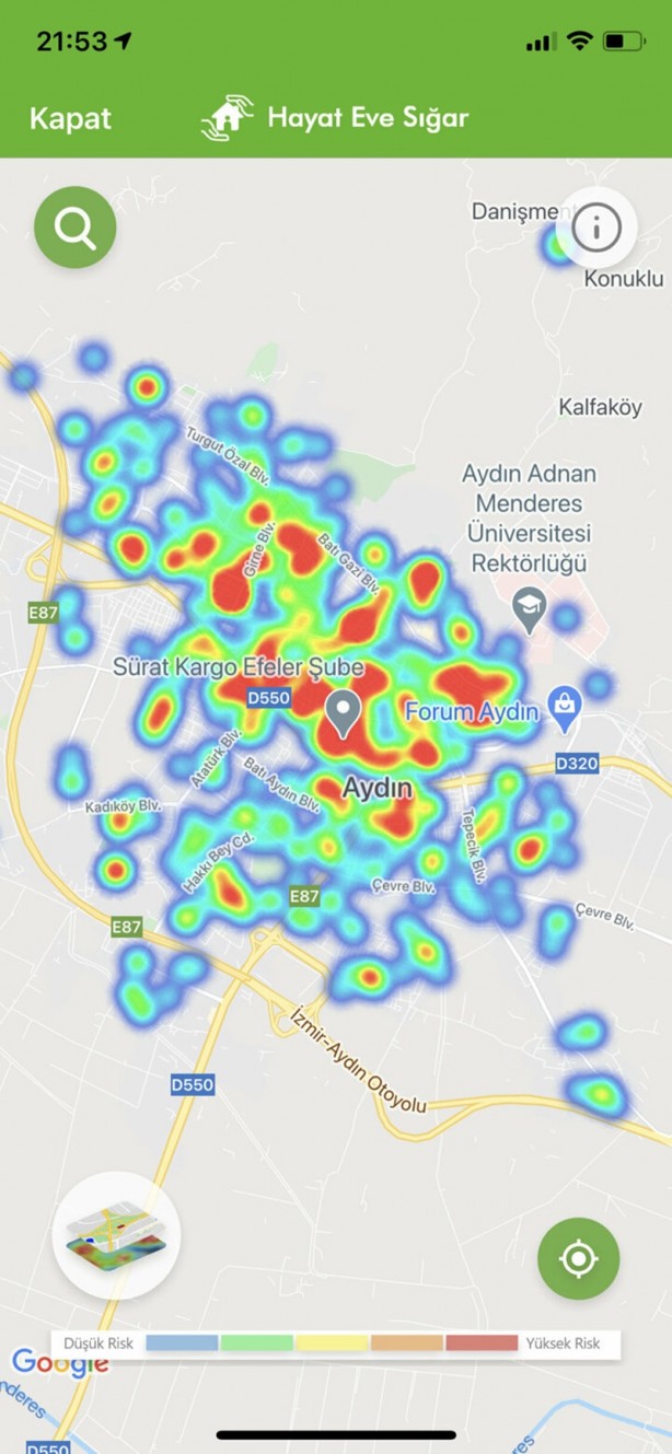 Foto - İşte Türkiye'nin güncel koronavirüs yoğunluk haritası! Kısıtlamalar işe yaradı mı?