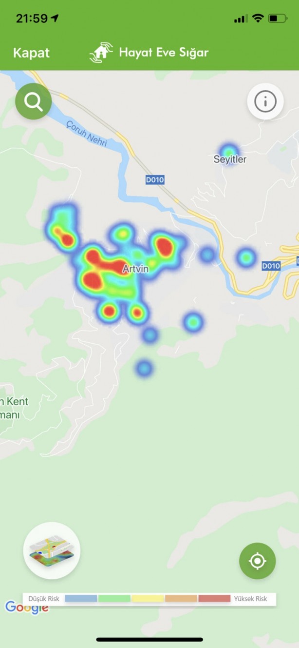 Foto - İşte Türkiye'nin güncel koronavirüs yoğunluk haritası! Kısıtlamalar işe yaradı mı?