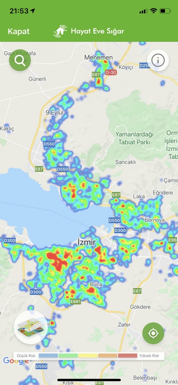 Foto - İşte Türkiye'nin güncel koronavirüs yoğunluk haritası! Kısıtlamalar işe yaradı mı?