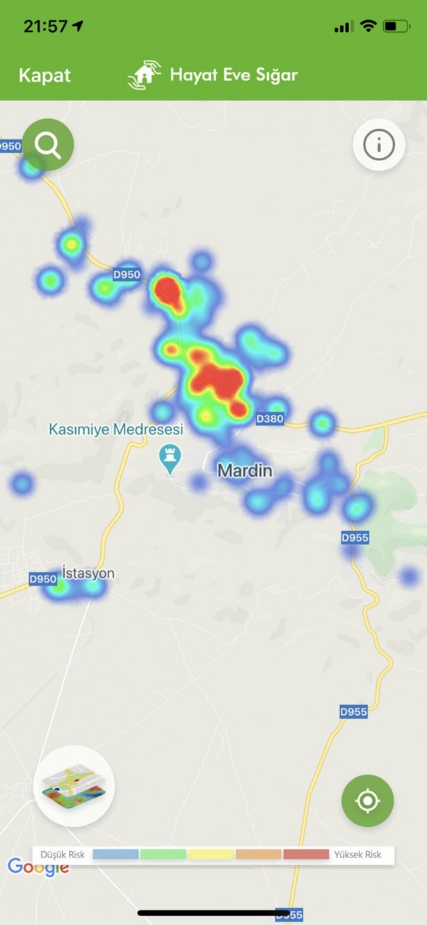 Foto - İşte Türkiye'nin güncel koronavirüs yoğunluk haritası! Kısıtlamalar işe yaradı mı?