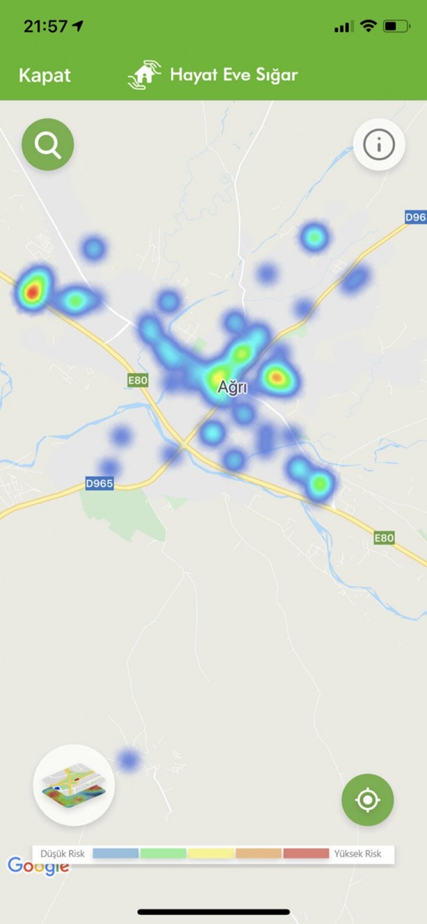 Foto - İşte Türkiye'nin güncel koronavirüs yoğunluk haritası! Kısıtlamalar işe yaradı mı?